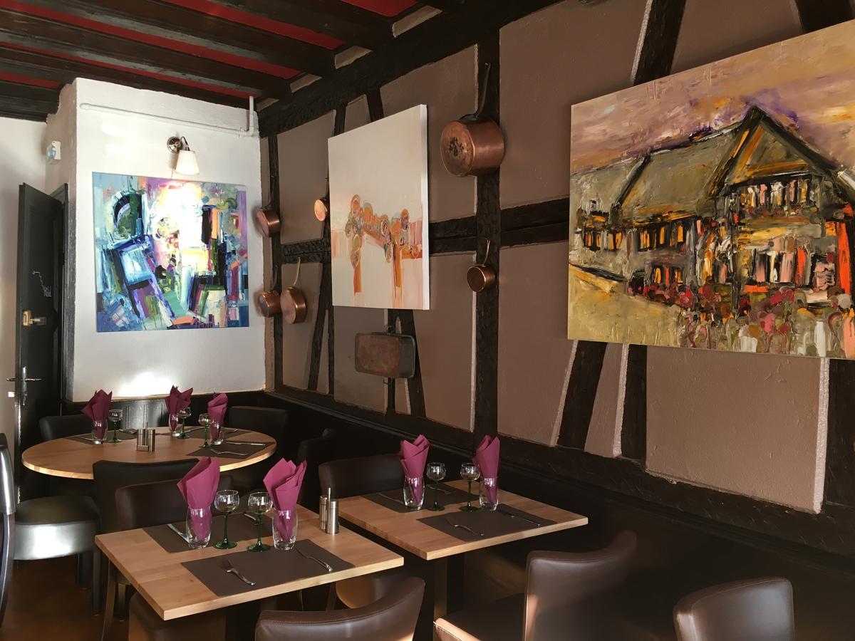 Hotel Restaurant Le Brochet Barr Exterior foto