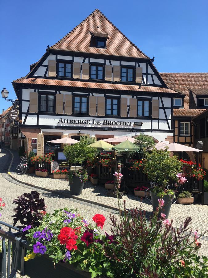 Hotel Restaurant Le Brochet Barr Exterior foto